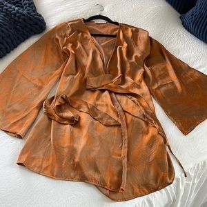 12th tribe Silky robe